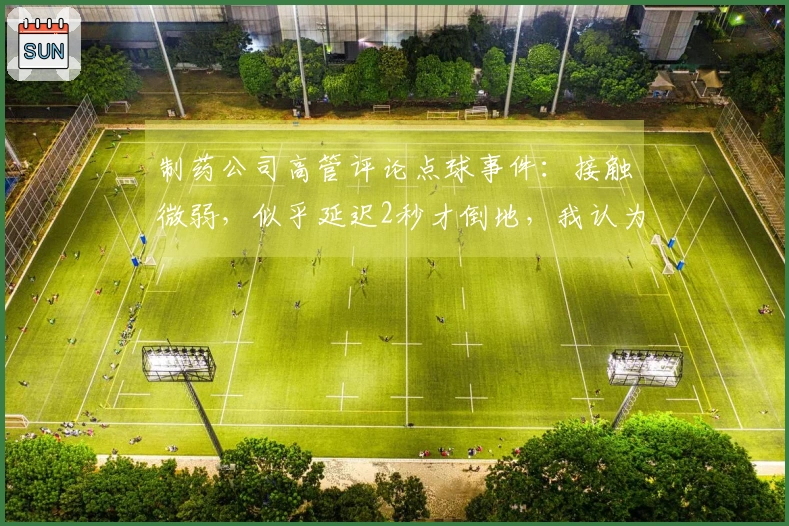 制药公司高管评论点球事件：接触微弱，似乎延迟2秒才倒地，我认为不应判罚点球。